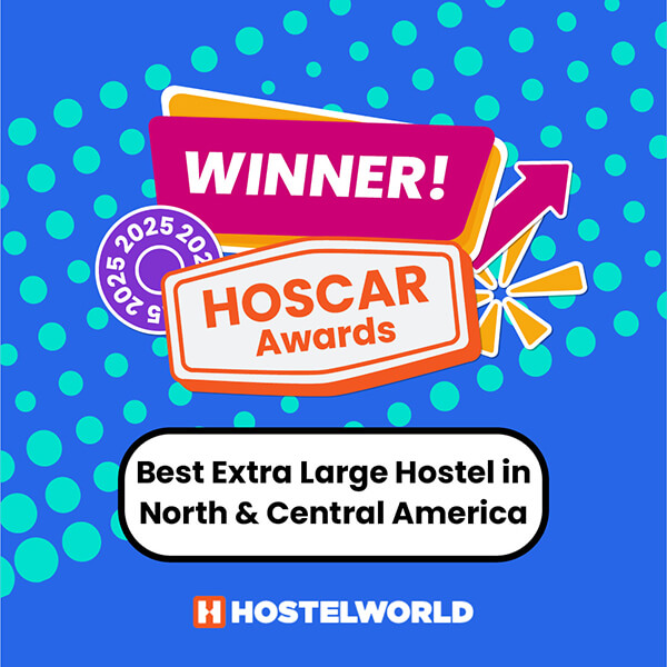 HI Boston Hostel is the winner of HostelWorld's Best extra large hostel in north & central America for 2025