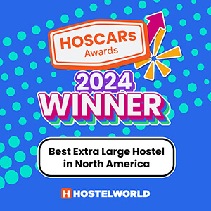 HI Boston hostel was the recipient of HostelWorld's Best Extra Large Hostel in North America award in 2024